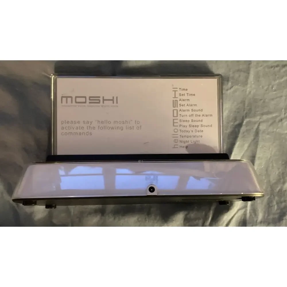 Moshi Interactive Voice Activated Response Alarm Clock